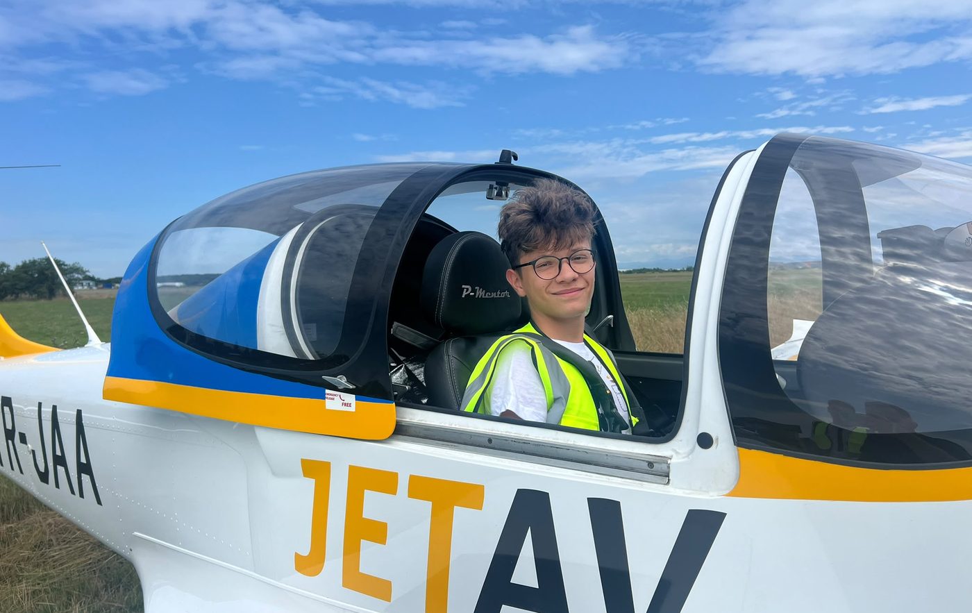 Zbor Școala de vară la aerodrom