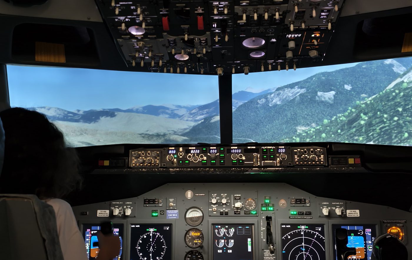 Boeing or Airbus simulator summer school
